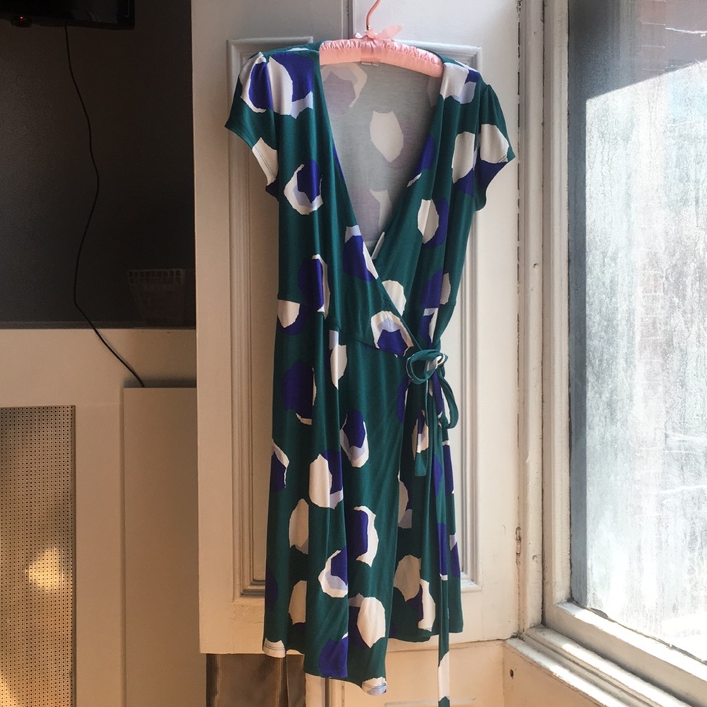 Boden Jersey Wrap Dress, Size 8p